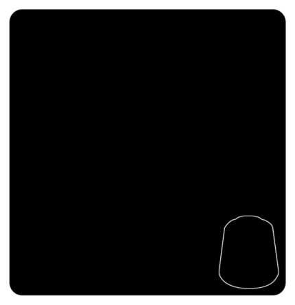 40K Citadel: Abaddon Black ( Base) - 12ml