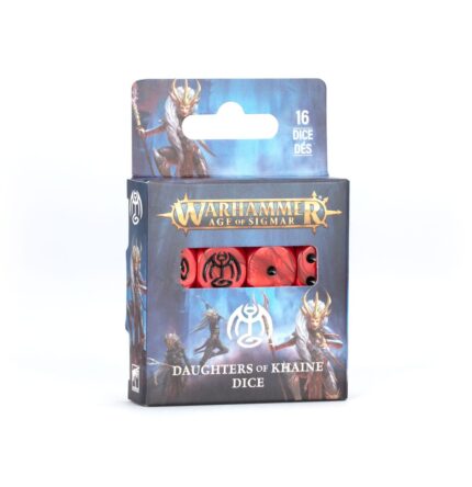 Warhammer 40K Age of Sigmar : Daughters of Khaine dice