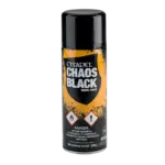 Warhammer 40K Citadel : Chaos Blaxk Spray (Basecoat) - 400ml
