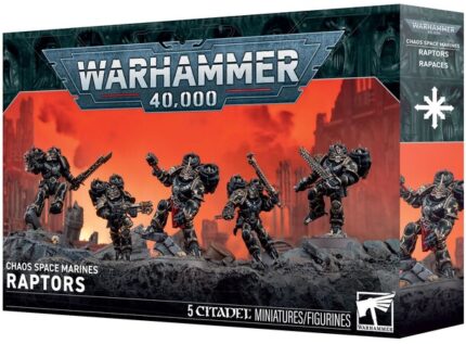 40K CHAOS SPACE MARINES : RAPTORS