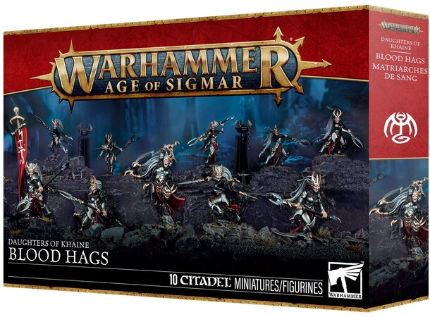 Warhammer 40K Daughters of Khaine : Blood Hags - Billede 1
