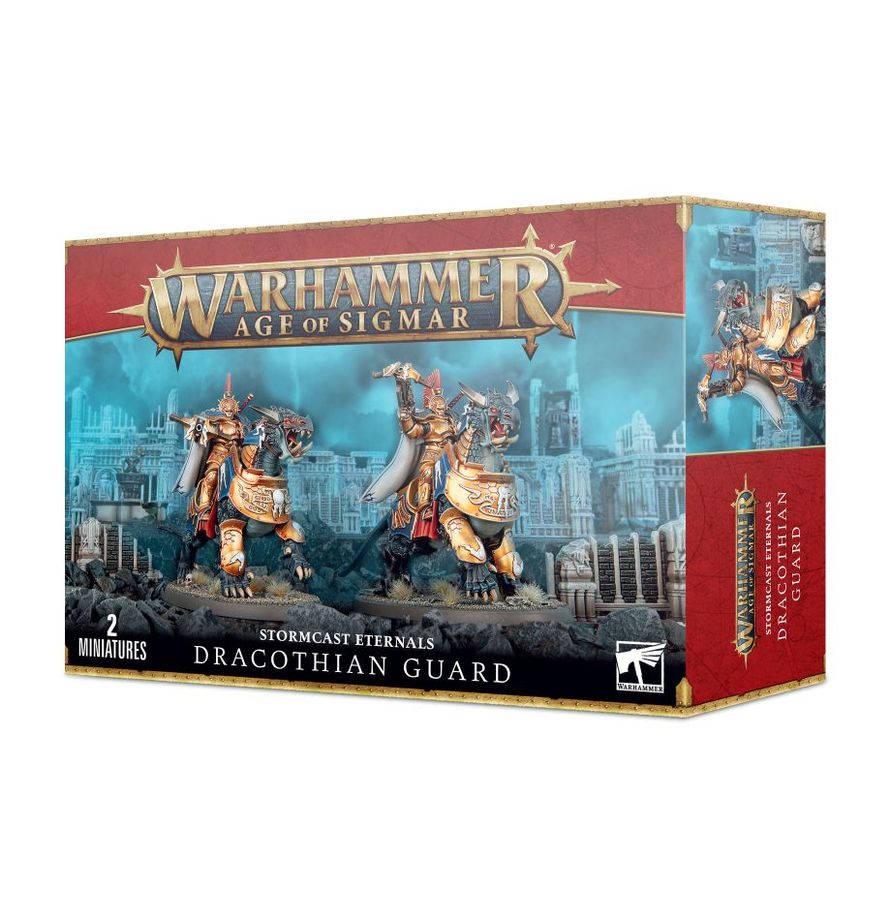 guard Warhammer 40K Stormcast Eternals : Dracothian Guard - Billede 1