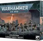 40k ASTRA MILITARUM : CADIAN SHOCK TROOPS