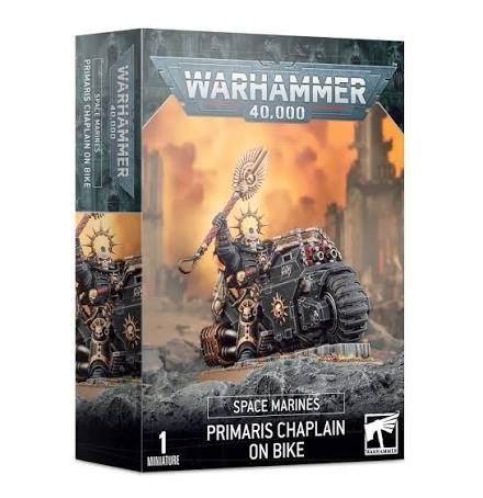 images (1) Warhammer 40000 : Space Marines : Primaris Chaplin - On Bike - Billede 1