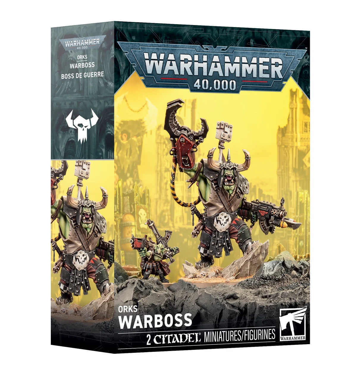 orks Warhammer 40000 : Orks, Warboss - Billede 1