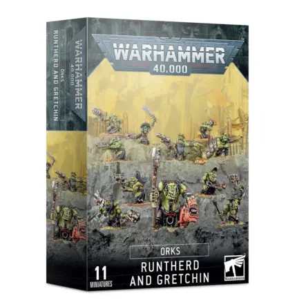 Warhammer 40000 : Runtherd and Gretchin